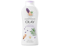 Olay Essential Botanicals Body Wash, Lavender Milk & Sandalwood, 23.6 fl oz/700 mL - Image 2