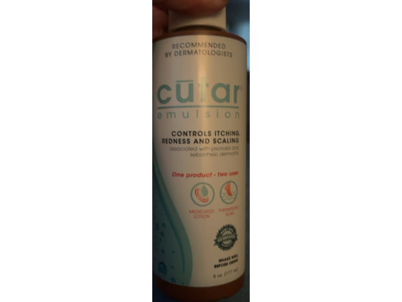 Cutar Emulsion Cream, 6 oz/177 mL