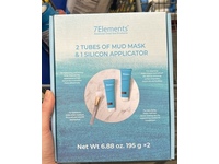 7Elements Mud Mask + Applicator Set, 6.88 oz/195 g - thumbnail 2