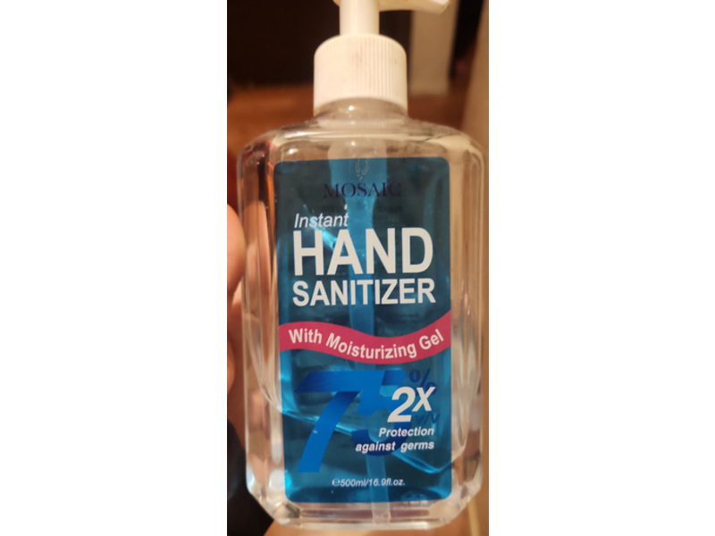 Mosaic Instant Hand Sanitizer, 16.9 fl oz/500 mL