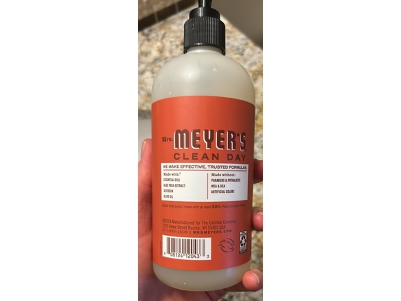 Meyer's Clean Day Hand Soap, Tomato Vine, 16 fl oz/473 mL