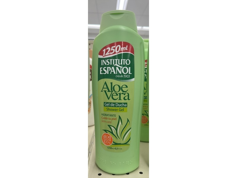 Instituto Espanol Shower Gel, Aloe Vera, 1250 mL