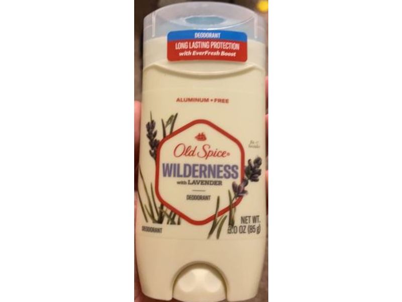 Old Spice Wildernes Antiperpirant Deodorants, Lavender, 6.0 oz/85 g, Pack of 12