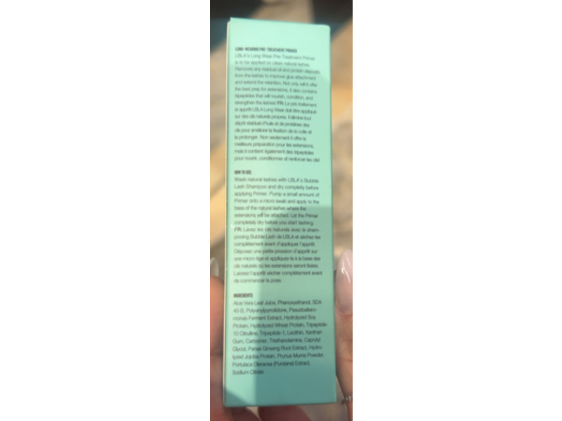 LBLA Long Wearing Pre - Treatment Primer, 1 oz/30 mL