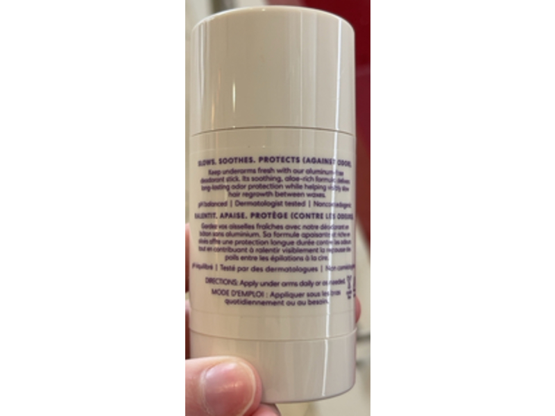 European Wax Center Slow Deodorant, Aloe, 2 oz/56 g