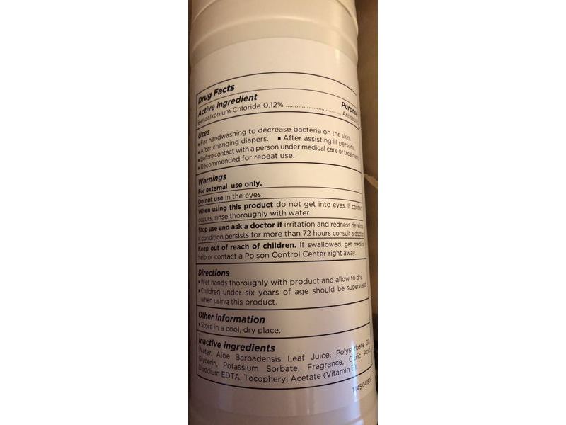 Biocleanze Alcohol-Free Hand Sanitizing Wipes, 70 Count