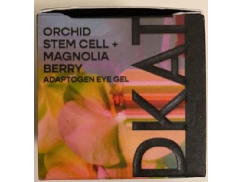 Dkat Adaptogen eye gel, orchid stem cell + magnolia berry, 0.4 oz / 12 mL