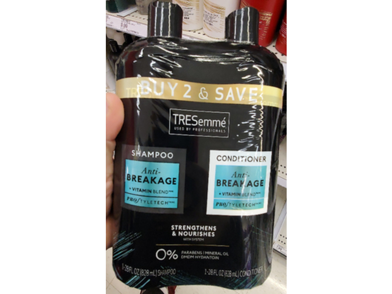 Tresemme Anti Breakage Shampoo & Conditioner Set, 28 fl oz/828 mL