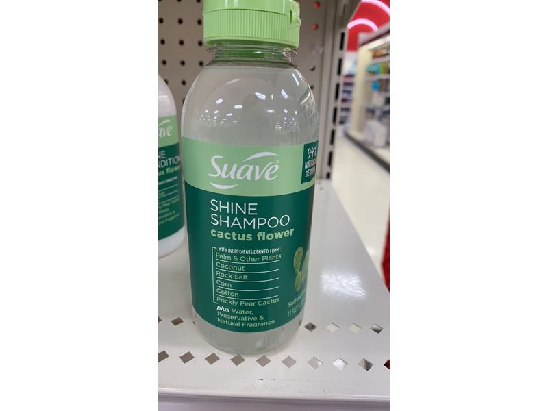 Suave Cactus Flower Shine Shampoo Ingredients and Reviews