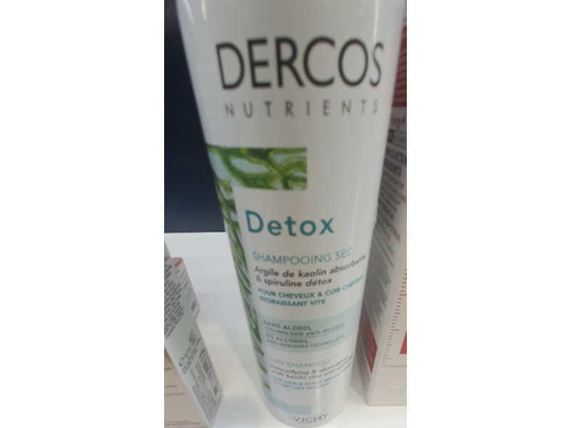 Vichy Laboratoires Derocs Nutrients Detox Dry Shampoo, 150 mL