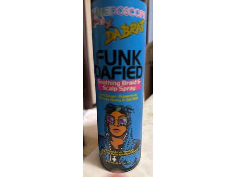 Kaleidoscope x Da Brat Funk Dafied Soothing Braid & Scalp Spray, 8 fl oz/236 mL
