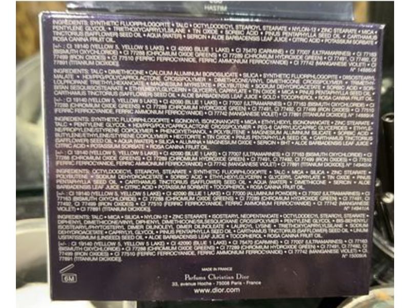 Dior 5 Couleurs Couture Eye Shadow Palette, Mitzah, 0.24 oz/7 g