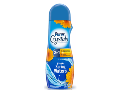 Purex Crystals In Wash Scent Boosters, Fresh Spring Waters, 21 oz/595 g, Pack Of 4