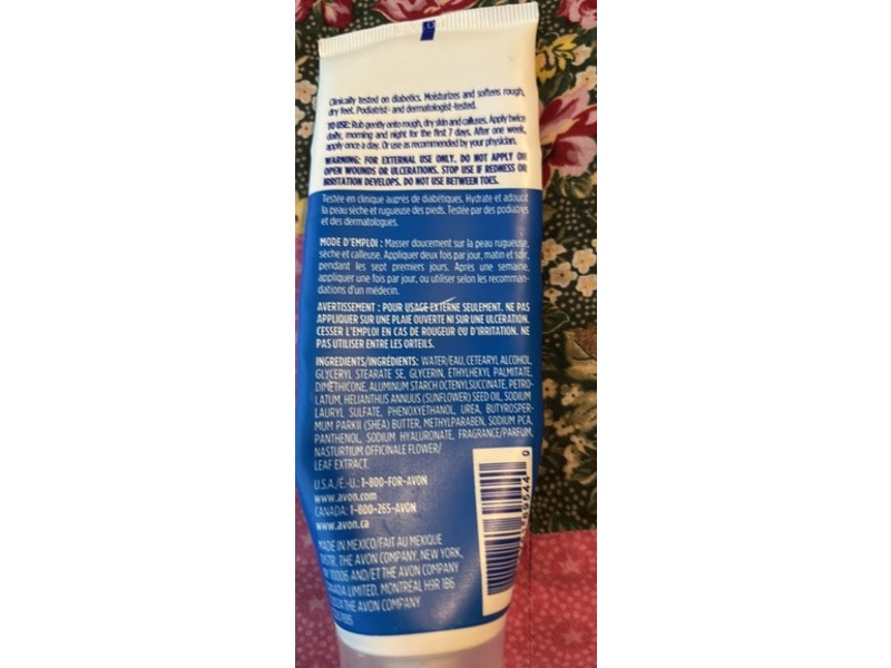 Avon Foot Works Intensive Moisture Foot Cream, 3.2 oz/90 g