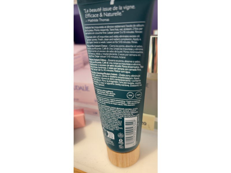 Caudalie Instant Detox Mask, 2.5 fl oz/75mL