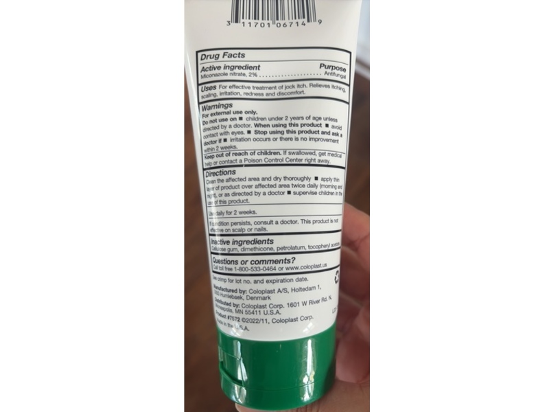 Coloplast Critic-Aid Clear Moisture Antifungal Ointment, 5 oz/142 g