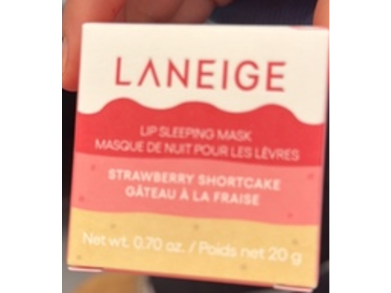 Laneige Lip Sleeping Mask, Strawberry Shortcake, 0.7 oz/20 g