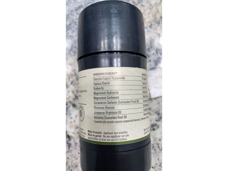 Each & Every Aluminum Free Deodorant, Cedar & Spice, 2.5 oz/70 g