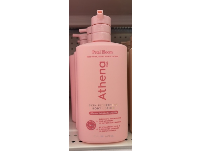 Athena Club Skin Perfecting Body Lotion, Petal Bloom, 16 fl oz/473 mL