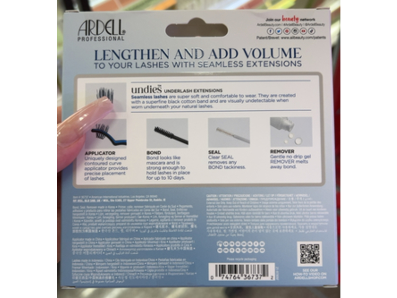 Ardell Seamless Underlash Extensions Kit, 6 applications