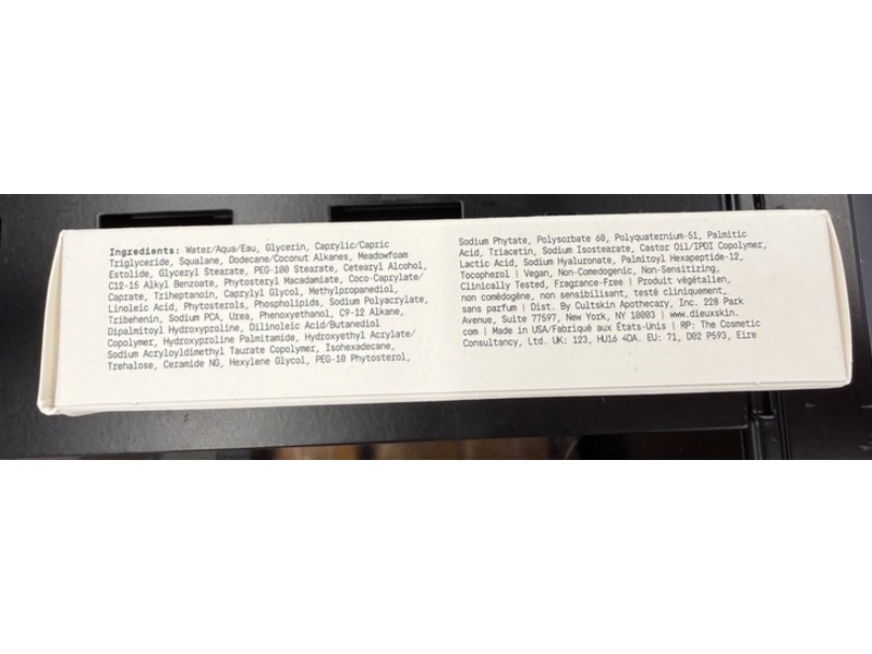 Dieux Lipid Rich Facial Moisturizer, 0.85 fl oz/25 mL