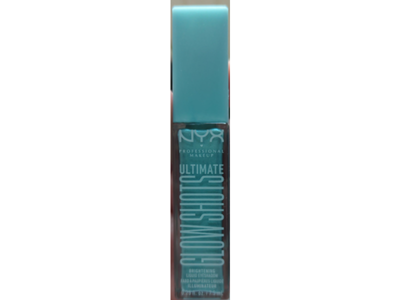 NYX Professional Makeup Glow Shots Liquid Eye Shadow, 01 Blueberry Baller, 0.25 fl oz/7.5 mL