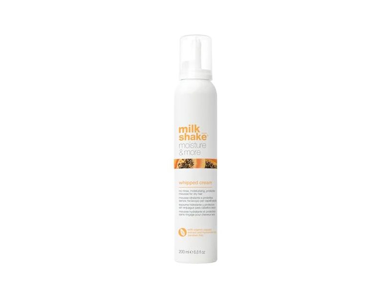 Milk_shake Moisture & More Whipped Cream, Organic Papaya Extract & Hyaluronic Acid, 6.8 fl oz/200 mL