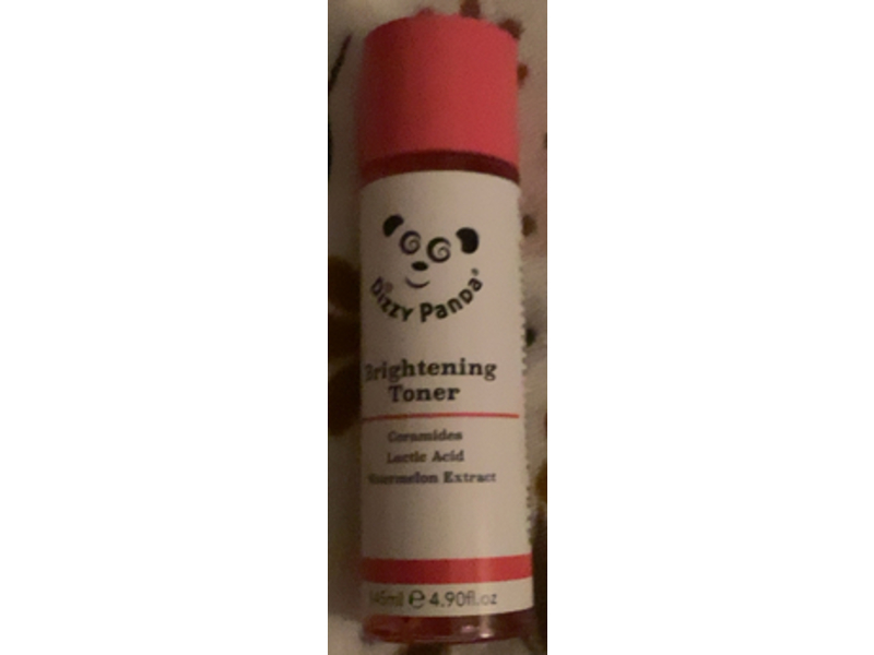 Dizzy Panda Brightening Toner, 4.90 fl oz/145 mL Ingredients and