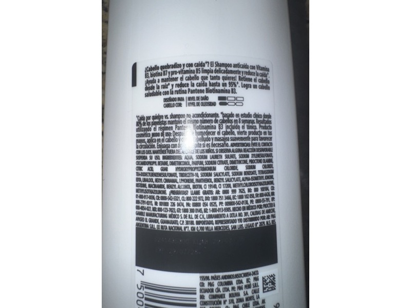 Pantene Pro-V Miracles Anti-Hair Loss Shampoo, Biotinamine B3, 300 mL