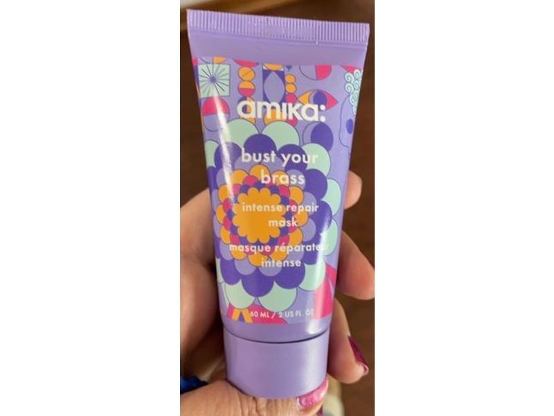Amika Intense Repair Mask, Bust Your Brass, 2 fl oz/60 mL