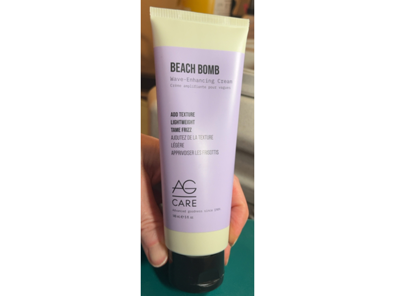 AG Care Beach Bomb Wave Enhancing Cream, 5 fl oz/148 mL