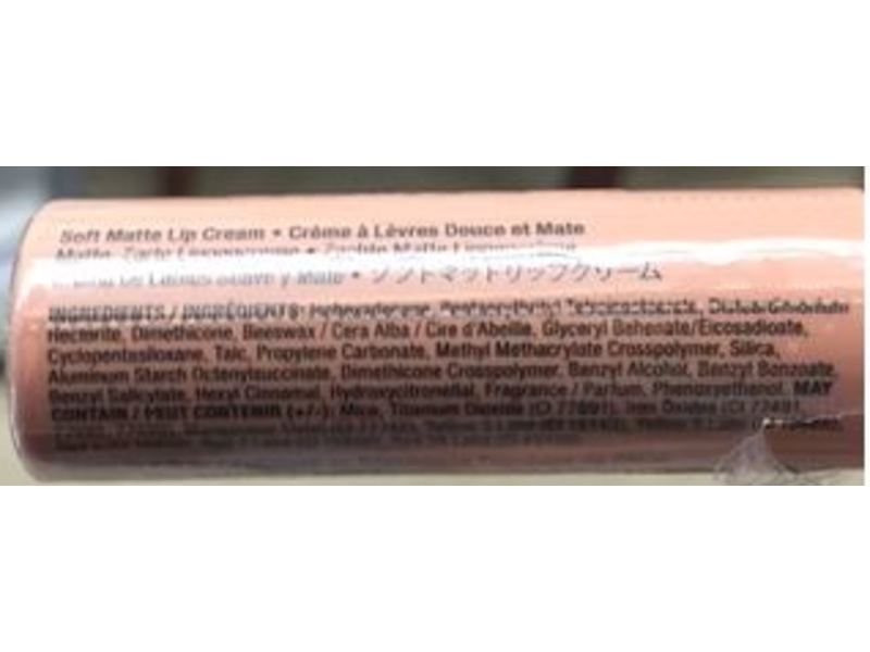 NYX Professional Makeup Soft Matte Lip Cream, Cairo, 0.27 oz/8 mL