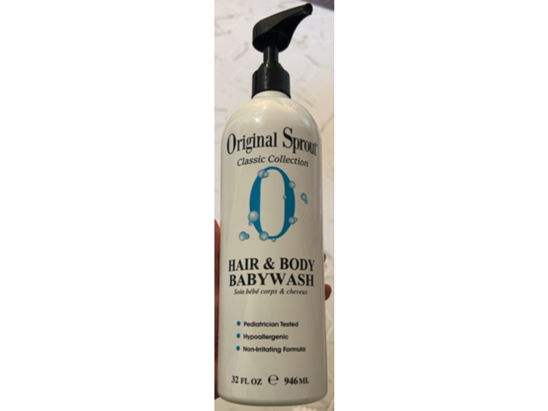 Original Sprout Hair & Body Babywash, 32 fl oz/946 mL