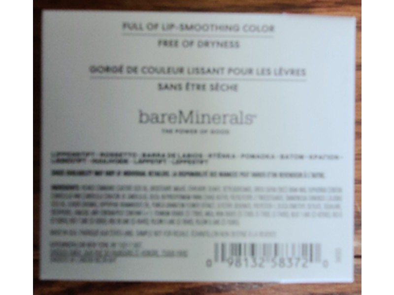bareMinerals Mineralist Lipstick, Honesty, 0.06 oz/1.8 g