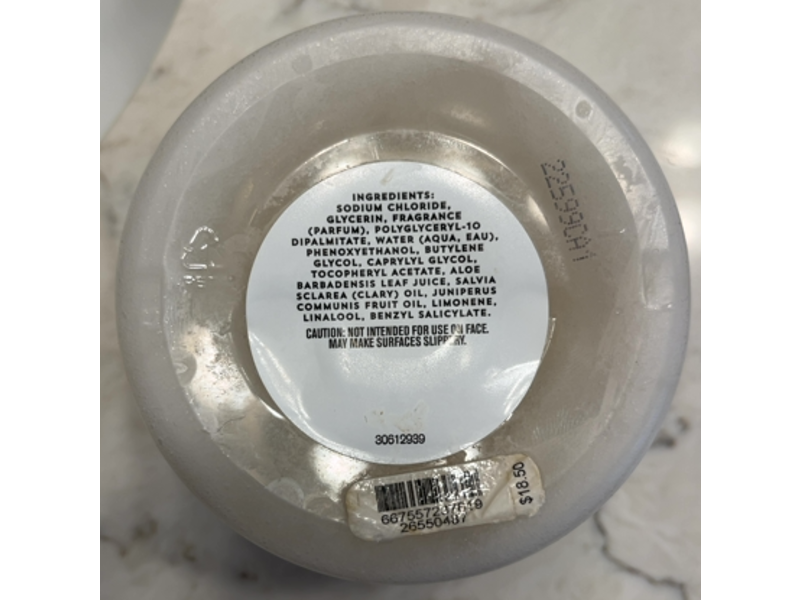 Bath & Body Works Inspire Joy Salt Body Scrub, Vitamin E, 17 oz/482 g