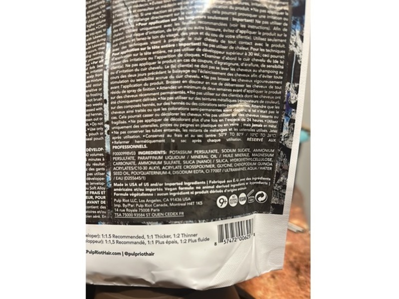 Pulp Riot Bleach Powder Lightener, 17.6 oz/500 g