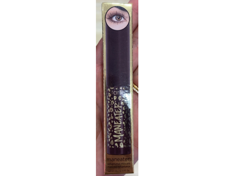 Tarte Maneater Voluptuous Mascara, Brown, 0.15 fl oz/4.5 mL