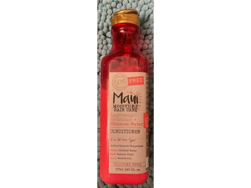 Maui Moisture Lightweight Hydration Conditioner, Hibiscus Water, 19.5 fl oz/577 mL