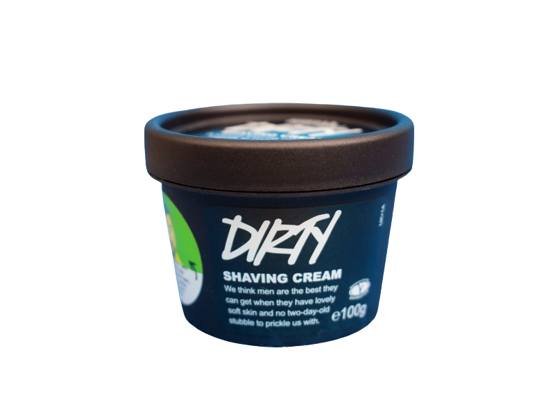 Lush Shaving Cream, Dirty, 3.5 oz/100 g