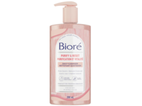 Biore Purify & Reset Daily Cleanser, Rose Quartz + Natural Charcoal, 200 mL - Image 2
