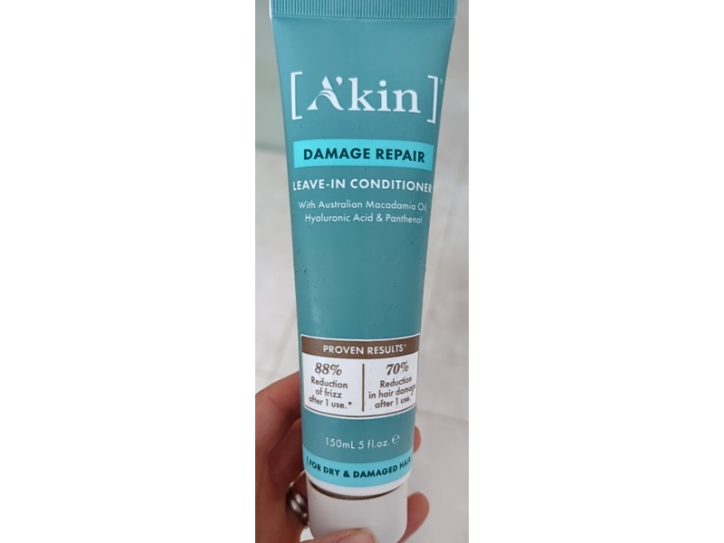 A'kin Damage Repair Leave-In Conditioner, 5 fl oz/150 mL