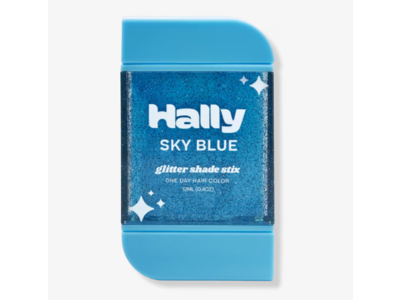 Hally Glitter Shade Stix, Sky Blue, 0.4 oz/12 mL
