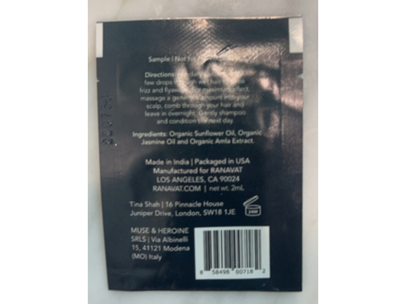 Ranavat Mighty Majesty Fortifying Hair Serum, 2 mL