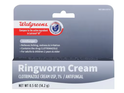 Walgreens Antifugal Ringworm Cream, 0.5 oz/14.2 g