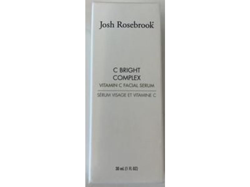 Josh Rosebrook C Bright Complex Facial Serum, Vitamin C, 1 fl oz/30 mL