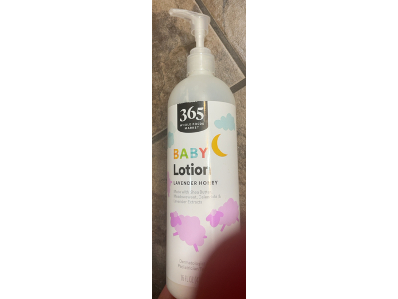 365 Whole Foods Market Baby Lotion, Lavender Honey, 16 fl oz/473 mL
