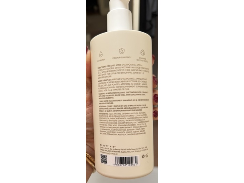 Beauty Pie Super Healthy Hair Conditioner 001, 15.21 fl oz/450 mL
