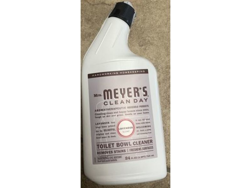 Mrs. Meyer's Clean Day Toilet Bowl Cleaner, Lavender Scent, 24 fl oz/710 mL