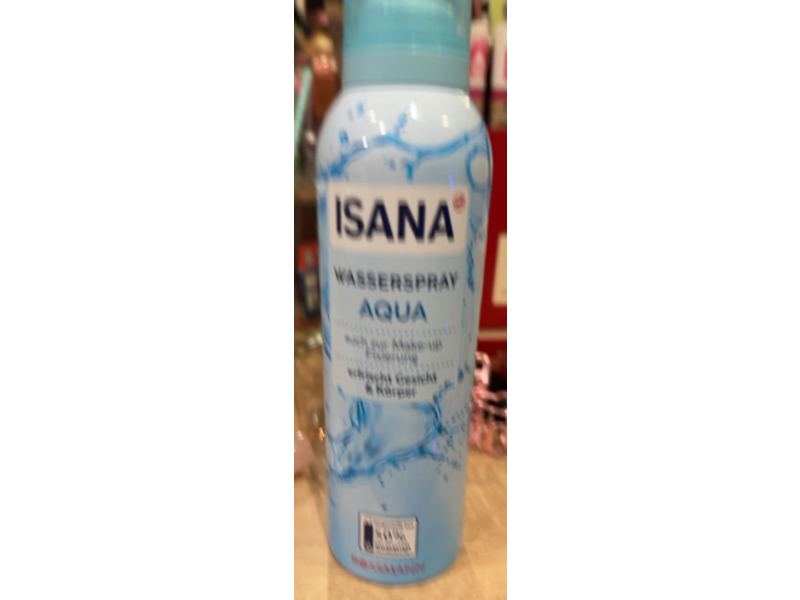 Rossmann Isana Wasserspray, Aqua, 150 mL
