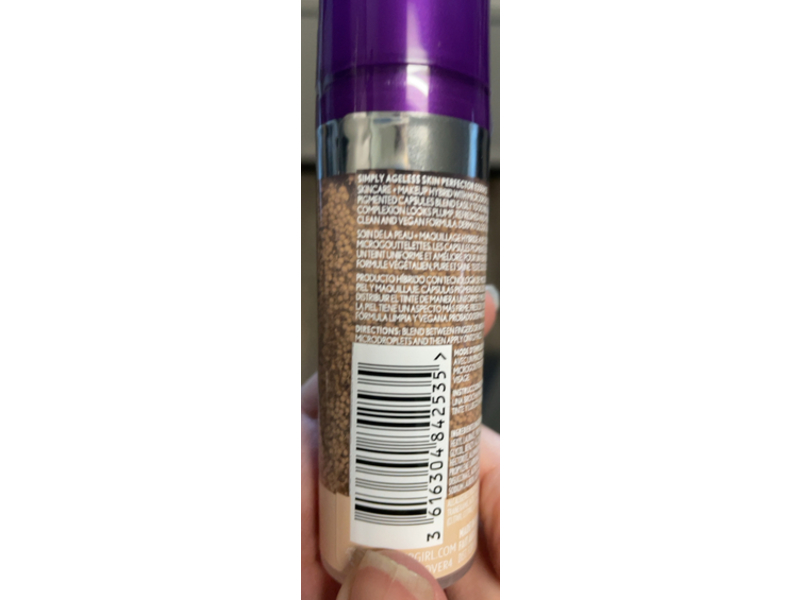 Covergirl Simply Ageless Skin Perfector Essence Hydro Fresh Tint, 30 Light - Medium, 1 fl oz/30 mL
